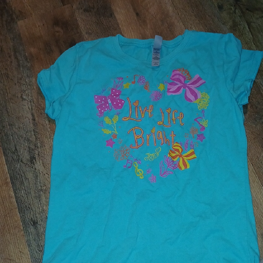 Next Level Apparel Kids T-Shirt - Teal with Colorful Design